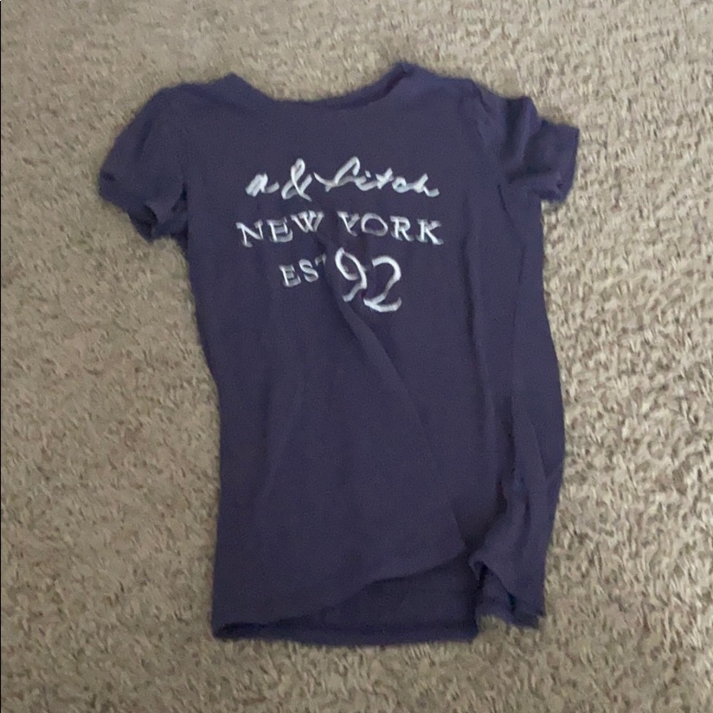 Girls Purple Abercrombie Top